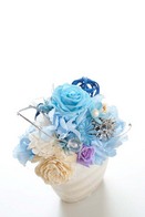 プリザーブドフラワー　Cool Blue's（Ｍ）