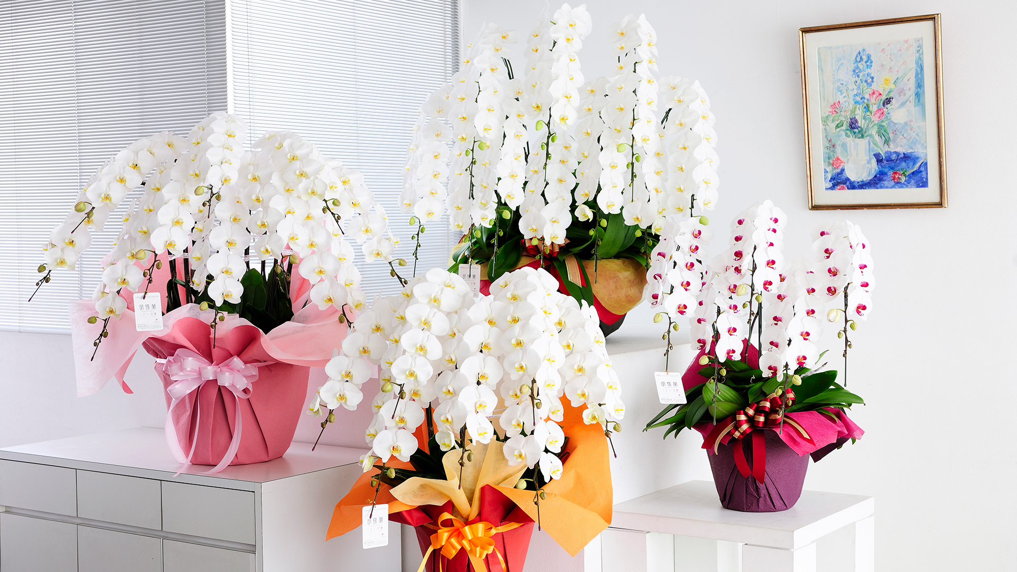 お花出品 お悔やみのお花 《つかさ》 プリザーブドフラワーお供え ｜雑貨04-PA