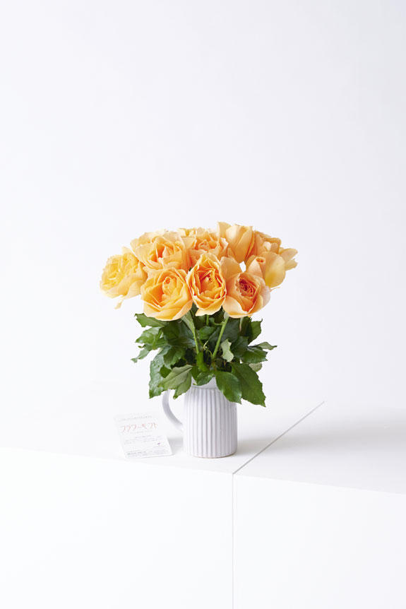 <p>どんなシーンにもマッチするアンティーク調のデザインが特徴のフラワーベース（花瓶）と高級薔薇がセットになった商品です。</p>