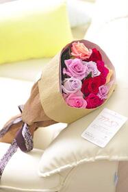 皇室献上実績のあるバラ農家直送の花束	4,950円