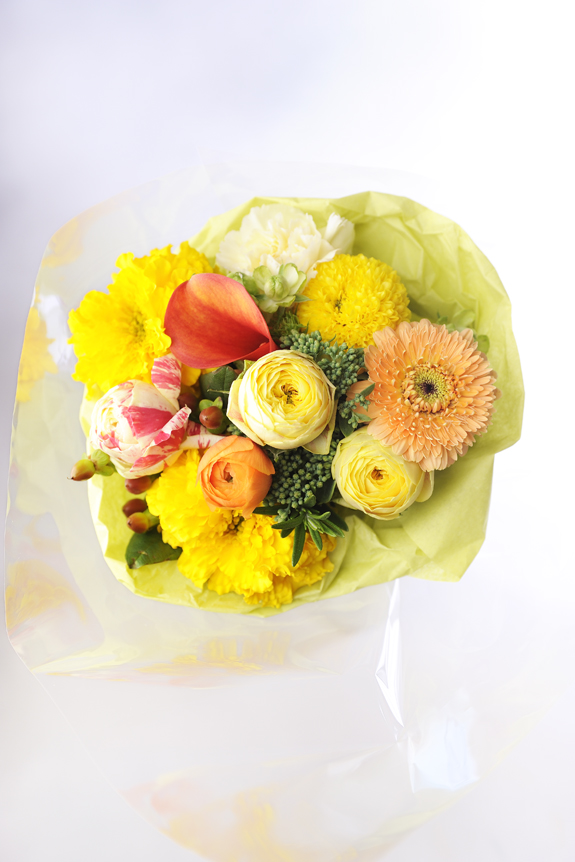 <p>上から見るとこんな感じでお花がギッシリ！</p>