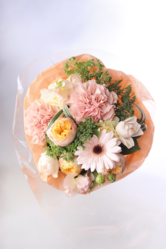 <p>上から見るとこんな感じでお花がギッシリ！</p>