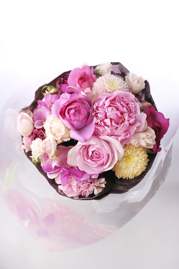 <p>上から見るとこんな感じでお花がギッシリ！</p>