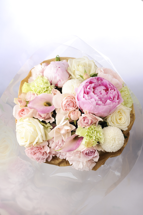 <p>上から見るとこんな感じでお花がギッシリ！</p>