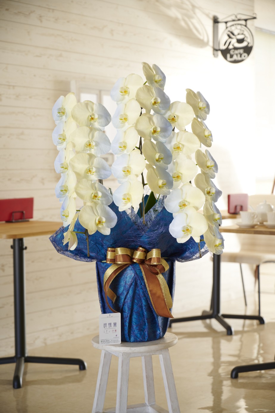 <p>ブルー（青色）やイエロー（黄色）をコーポレートカラーや店舗コンセプトとしている企業様へのお祝い花として、お洒落なイベントや企画への贈り物として活躍すること間違いなしでしょう。</p>