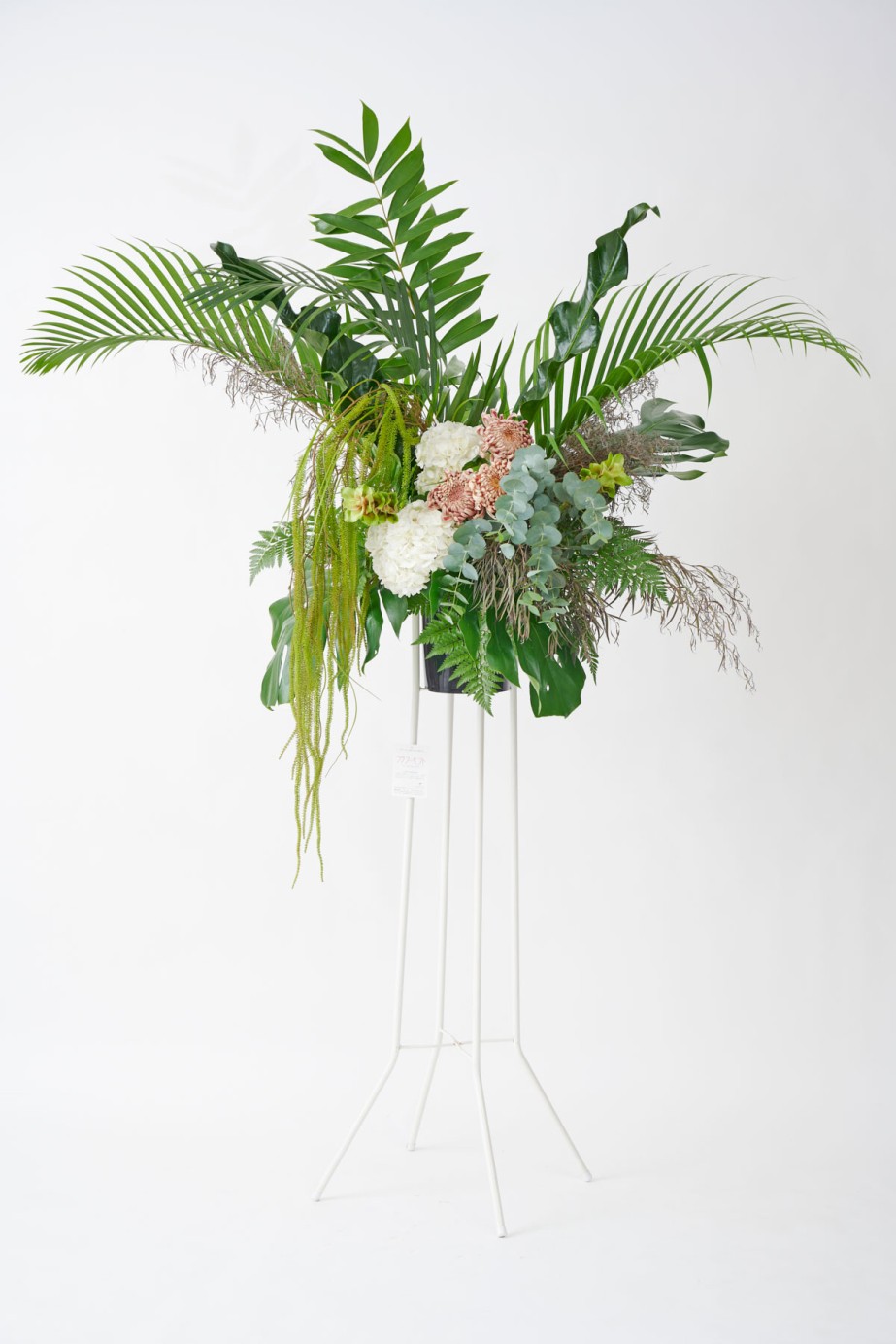 <p>植物の躍動感を表現したダイナミックなデザインが特徴的です。</p>