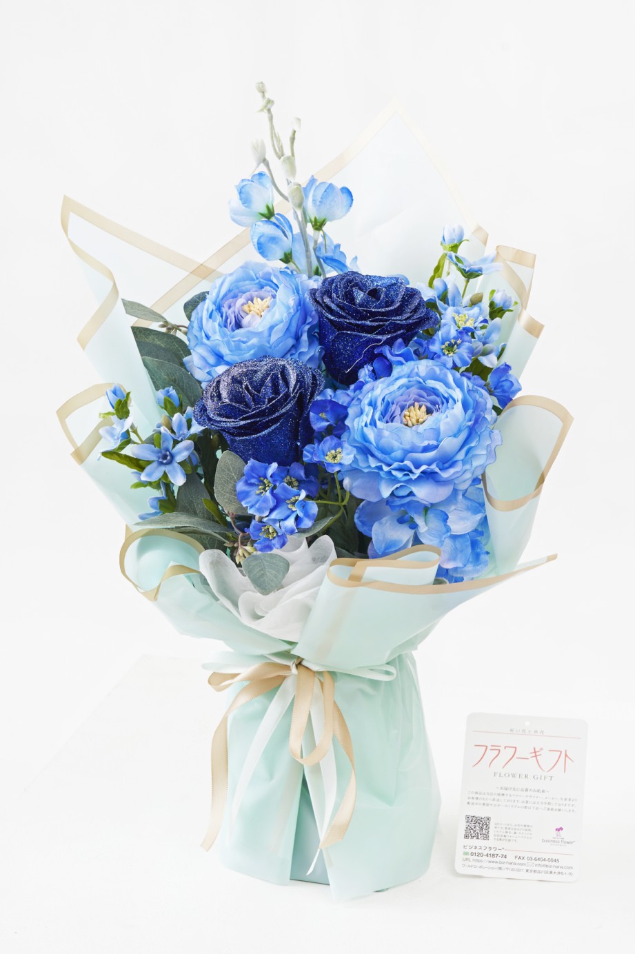 <p>造花のため長くお飾りいただけるブーケです。</p>